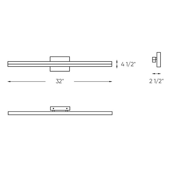 Lyra 32-Inch CCT LED Linear Vanity Light